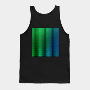 Dots green blue Tank Top